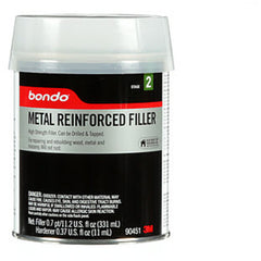 Bondo Metal Reinforced Filler 90451 0.7 Pint - Exact Tooling