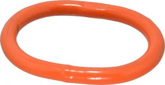Pewag - G100 Grade Orange Alloy Steel Oblong Master Link - 3/8" Diameter, 3,800 Lb Load Limit - Exact Tooling