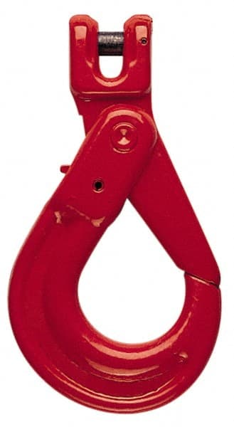 Pewag - 1/2 Inch Chain Diameter, Grade 80 Clevis Hook - 12,000 Lbs. Load Capacity, 19/32 Inch Inside Diameter, 19/32 Inch Pin Diameter, 2-23/64 Inch Hook Throat, 2-1/32 Inch Hook Width - Exact Tooling