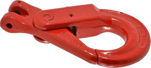 Pewag - 5/16 Inch Chain Diameter, Grade 80 Clevis Hook - 4,500 Lbs. Load Capacity, 23/64 Inch Inside Diameter, 23/64 Inch Pin Diameter, 1-37/64 Inch Hook Throat, 1-11/32 Inch Hook Width - Exact Tooling