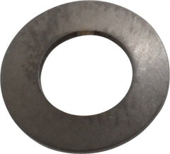 Made in USA - 0.205" ID, Grade 17-7 PH Stainless Steel, Belleville Disc Spring - 0.394" OD, 0.03" High, 0.02" Thick - Exact Tooling