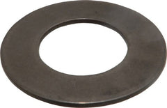 Made in USA - 0.642" ID, Grade 17-7 PH Stainless Steel, Belleville Disc Spring - 1.24" OD, 0.085" High, 0.049" Thick - Exact Tooling