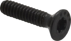 Camcar - #6-32 UNC Torx Plus Drive, 82° Flat Screw - Alloy Steel, Black Oxide Finish, Fully Threaded, 5/8" OAL - Exact Tooling