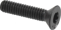 Camcar - #8-32 UNC Torx Plus Drive, 82° Flat Screw - Alloy Steel, Black Oxide Finish, Fully Threaded, 3/4" OAL - Exact Tooling