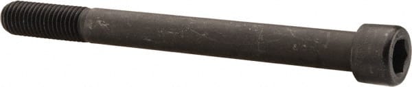Value Collection - #10-32 UNF Hex Socket Drive, Socket Cap Screw - Alloy Steel, Black Oxide Finish, Partially Threaded, 2-3/4" Length Under Head - Exact Tooling