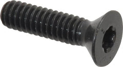 Camcar - 1/4-20 UNC Torx Plus Drive, 82° Flat Screw - Alloy Steel, Black Oxide Finish, Fully Threaded, 1" OAL - Exact Tooling