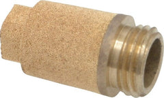 Legris - 1/4 BSPP, 24.5mm OAL, Muffler - 175 Max psi, 6 CFM, 85 Decibel Rating, Bronze - Exact Tooling