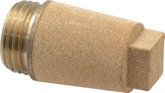 Legris - 1/2 BSPP, 40mm OAL, Muffler - 175 Max psi, 11 CFM, 108 Decibel Rating, Bronze - Exact Tooling