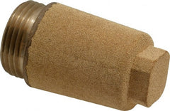 Legris - 3/4 BSPP, 51mm OAL, Muffler - 175 Max psi, 13 CFM, 128 Decibel Rating, Bronze - Exact Tooling