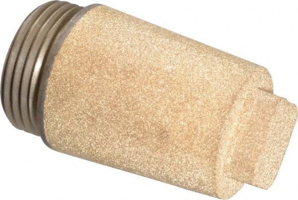 Legris - 1 BSPP, 60mm OAL, Muffler - 175 Max psi, 13 CFM, 128 Decibel Rating, Bronze - Exact Tooling