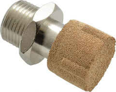 Legris - 3/8 NPT, 20.5mm OAL, Muffler - 175 Max psi, 36 CFM, 84 Decibel Rating, Polyethylene - Exact Tooling