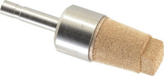 Legris - Plug In, 41.5mm OAL, Muffler - 175 Max psi, 4 CFM, 85 Decibel Rating, Sintered Bronze - Exact Tooling