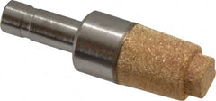 Legris - Plug In, 49.5mm OAL, Muffler - 175 Max psi, 6 CFM, 85 Decibel Rating, Sintered Bronze - Exact Tooling