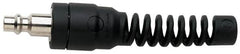 Legris - 5/16 Female Push to Connect Industrial Pneumatic Hose Plug For Hose - Plastic, 1/4" Body Diam, 5/16" Hose ID - Exact Tooling