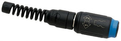 Legris - Industrial Pneumatic Hose Safety Coupler - Plastic/Brass, 3/8" Body Diam, 1/2" Hose ID - Exact Tooling