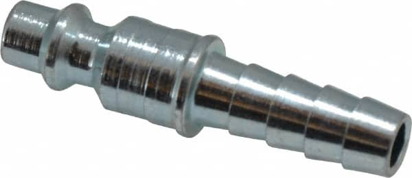 Legris - Hose Barb Industrial Pneumatic Hose Connector - Plated Steel, 1/4" Body Diam, 5/16" Hose ID - Exact Tooling