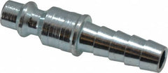 Legris - Hose Barb Industrial Pneumatic Hose Connector - Plated Steel, 1/4" Body Diam, 5/16" Hose ID - Exact Tooling