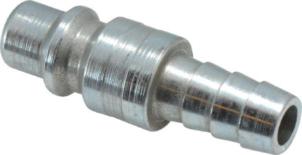 Legris - Hose Barb Industrial Pneumatic Hose Plug For Hose - Plated Steel, 3/8" Body Diam, 3/8" Hose ID - Exact Tooling