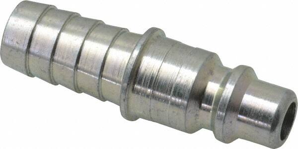 Legris - Hose Barb Industrial Pneumatic Hose Plug For Hose - Plated Steel, 3/8" Body Diam, 1/2" Hose ID - Exact Tooling