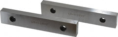 SPI - 6" Long x 1-1/8" High x 1/2" Thick, Steel Parallel - 0.0003" & 0.002" Parallelism, Sold as Matched Pair - Exact Tooling