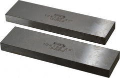 SPI - 6" Long x 1-5/8" High x 1/2" Thick, Steel Parallel - 0.0003" & 0.002" Parallelism, Sold as Matched Pair - Exact Tooling