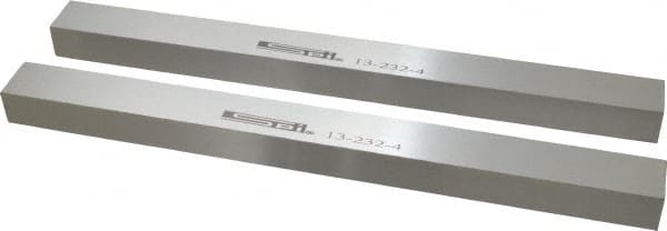 SPI - 12" Long x 1" High x 3/4" Thick, Steel Parallel - 0.0003" & 0.002" Parallelism, Sold as Matched Pair - Exact Tooling
