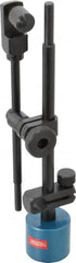 SPI - 50 Lb Magnetic Force, Fine Adjustment Indicator Positioner & Holder - Post & Clamp, 1-1/4" Base Height, 1-1/4" Base Length, 1-1/4" Base Width - Exact Tooling