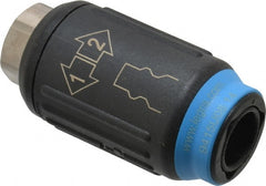Legris - 1/4 Female NPT Industrial Pneumatic Hose Safety Coupler - Plastic/Brass, 3/8" Body Diam - Exact Tooling