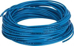 Parker - 3/32" ID x 5/32" OD, 1/32" Wall Thickness, 100' Long, Polyurethane Tube - Blue, 210 Max psi, Shore A 98 Hardness, -40 to 180°F - Exact Tooling