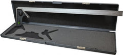 SPI - 2 Piece, 24" Combination Square Set - 1/32 & 1/64" (English/Metric) Graduation, Hardened Steel Blade, Cast Iron Square Head - Exact Tooling