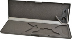 SPI - 2 Piece, 18" Combination Square Set - 1/100, 1/32, 1/50 & 1/64" (16R) Graduation, Hardened Steel Blade, Cast Iron Square Head - Exact Tooling