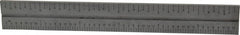 SPI - 6 Inch Long Blade, 4R Graduation Combination Square Blade - Baked Enamel Coated, 1/64, 1/32 1/16 and 1/8 Inch Graduation - Exact Tooling