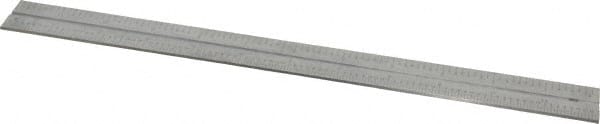 SPI - 12 Inch Long Blade, 4R Graduation Combination Square Blade - Baked Enamel Coated, 1/64, 1/32 1/16 and 1/8 Inch Graduation - Exact Tooling