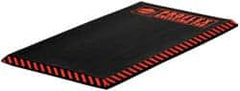 Ergodyne - Dry/Wet Environment, Anti-Fatigue Kneeling Matting - Black with Orange Borders, Nitrile Blend with Nitrile Blend Base, Beveled on 4 Sides - Exact Tooling