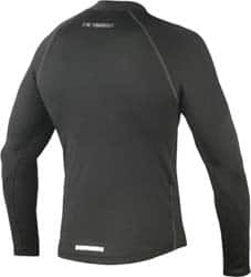 Ergodyne - Size L, Black, General Purpose, Long Sleeve T-Pocket, - 41 to 44" Chest, Polyester/Spandex - Exact Tooling