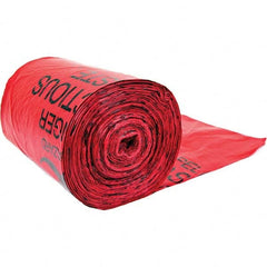 Justrite - Hazardous Waste Bags Type: Hazardous Waste Bag Capacity (Gal.): 10 - Exact Tooling