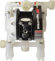 ARO/Ingersoll-Rand - 1/2" NPT, Nonmetallic, Air Operated Diaphragm Pump - Santoprene Diaphragm, Polypropylene Housing - Exact Tooling