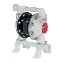ARO/Ingersoll-Rand - 3/4" NPT, Nonmetallic, Air Operated Diaphragm Pump - Santoprene Diaphragm, Polypropylene Housing - Exact Tooling