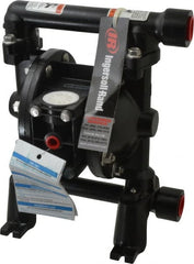 ARO/Ingersoll-Rand - 3/4" NPT, Metallic, Air Operated Diaphragm Pump - Nitrile Diaphragm, Aluminum Housing - Exact Tooling