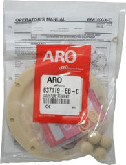 ARO/Ingersoll-Rand - Santoprene Fluid Section Repair Kit - For Use with Diaphragm Pumps - Exact Tooling