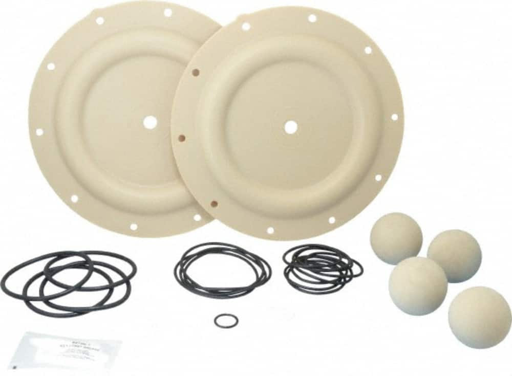 ARO/Ingersoll-Rand - Santoprene Fluid Section Repair Kit - For Use with Diaphragm Pumps - Exact Tooling