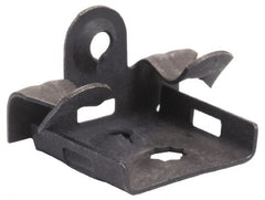 Cooper B-Line - 3/4" Max Flange Thickness, 1/4" Rod Flange Beam Clamp - 100 Lb Capacity, Spring Steel - Exact Tooling