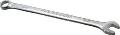 Proto - 5/16" 12 Point Combination Wrench - 5-3/8" OAL, Steel, Satin Finish - Exact Tooling