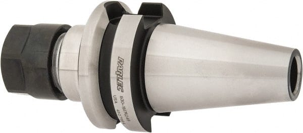 Parlec - 0.5mm to 10mm Capacity, 2.48" Projection, BT30 Taper Shank, ER16 Collet Chuck - 4.39" OAL - Exact Tooling