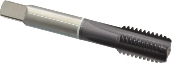 Guhring - 5/8-11 UNC 2B 4 Flute FIREX Finish Cobalt Straight Flute Machine Tap - Modified Bottoming, Right Hand Thread, 3-13/16" OAL, Oversize - Exact Tooling