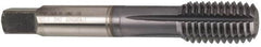 Guhring - M16x2.00 Metric Coarse H6 Thread Limit Modified Bottoming Thread Forming Tap - Cobalt, TiCN Finish, 3.811" OAL, 0.787" Thread Length, Right Hand Thread, Series 3942 - Exact Tooling