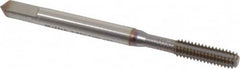 Guhring - #8-32 UNC 2BX Modified Bottoming Thread Forming Tap - Cobalt, TiCN Finish, 2.13" OAL, 0.315" Thread Length, Right Hand Thread, Series 3943 - Exact Tooling