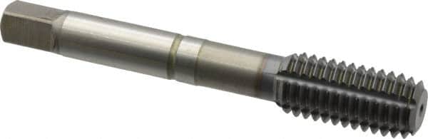 Guhring - 1/2-13 UNC 2BX H10/H11 Thread Limit Modified Bottoming Thread Forming Tap - Cobalt, TiCN Finish, 3.381" OAL, 0.787" Thread Length, Right Hand Thread, Series 3943 - Exact Tooling