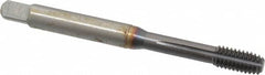 Guhring - #12-28 UNF 2BX Modified Bottoming Thread Forming Tap - Cobalt, TiCN Finish, 2.382" OAL, 0.374" Thread Length, Right Hand Thread, Series 3944 - Exact Tooling