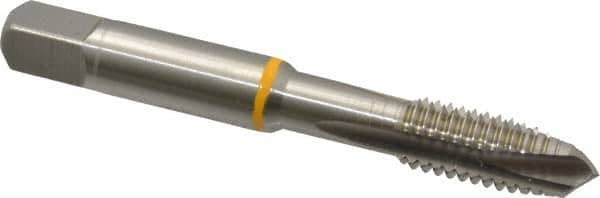 Guhring - 3/8-16 UNC, 3 Flute, Bright Finish, Cobalt Spiral Point Tap - Plug Chamfer, Right Hand Thread, 2.941" OAL, 0.79" Thread Length, 0.381" Shank Diam, 2B Class of Fit, Series 3901 - Exact Tooling
